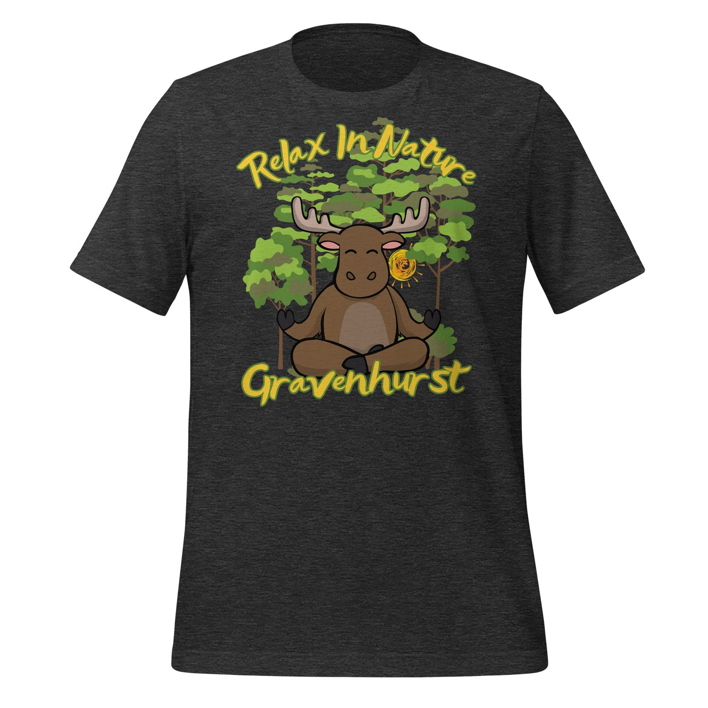 Gravenhurst Relax in Nature Moose - Unisex t-shirt