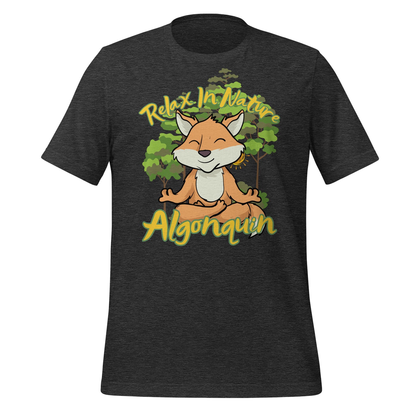Algonquin Relax in Nature Fox - Unisex t-shirt