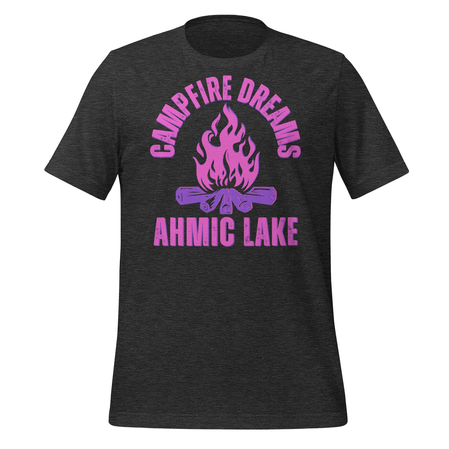 Ahmic Lake Campfire Dreams Pink - Unisex t-shirt