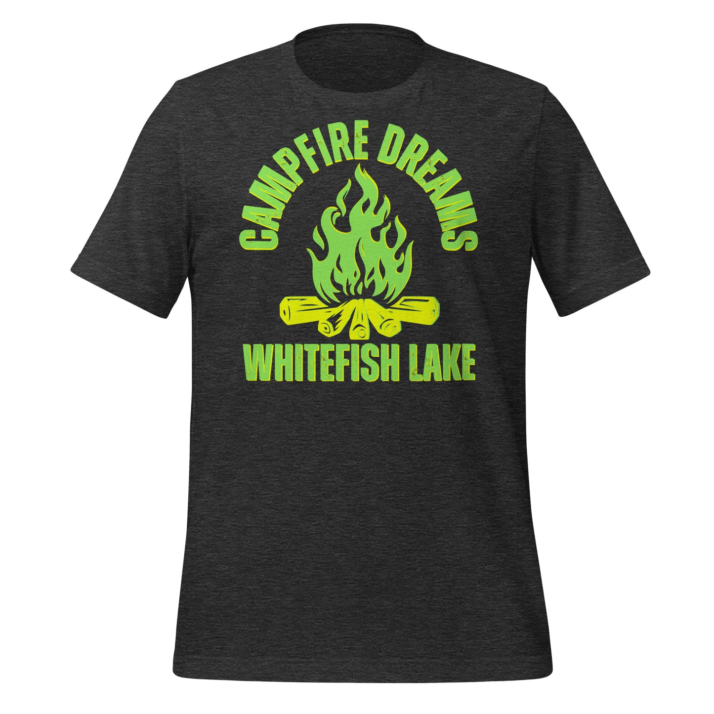 Whitefish Lake Campfire Dreams - Unisex t-shirt