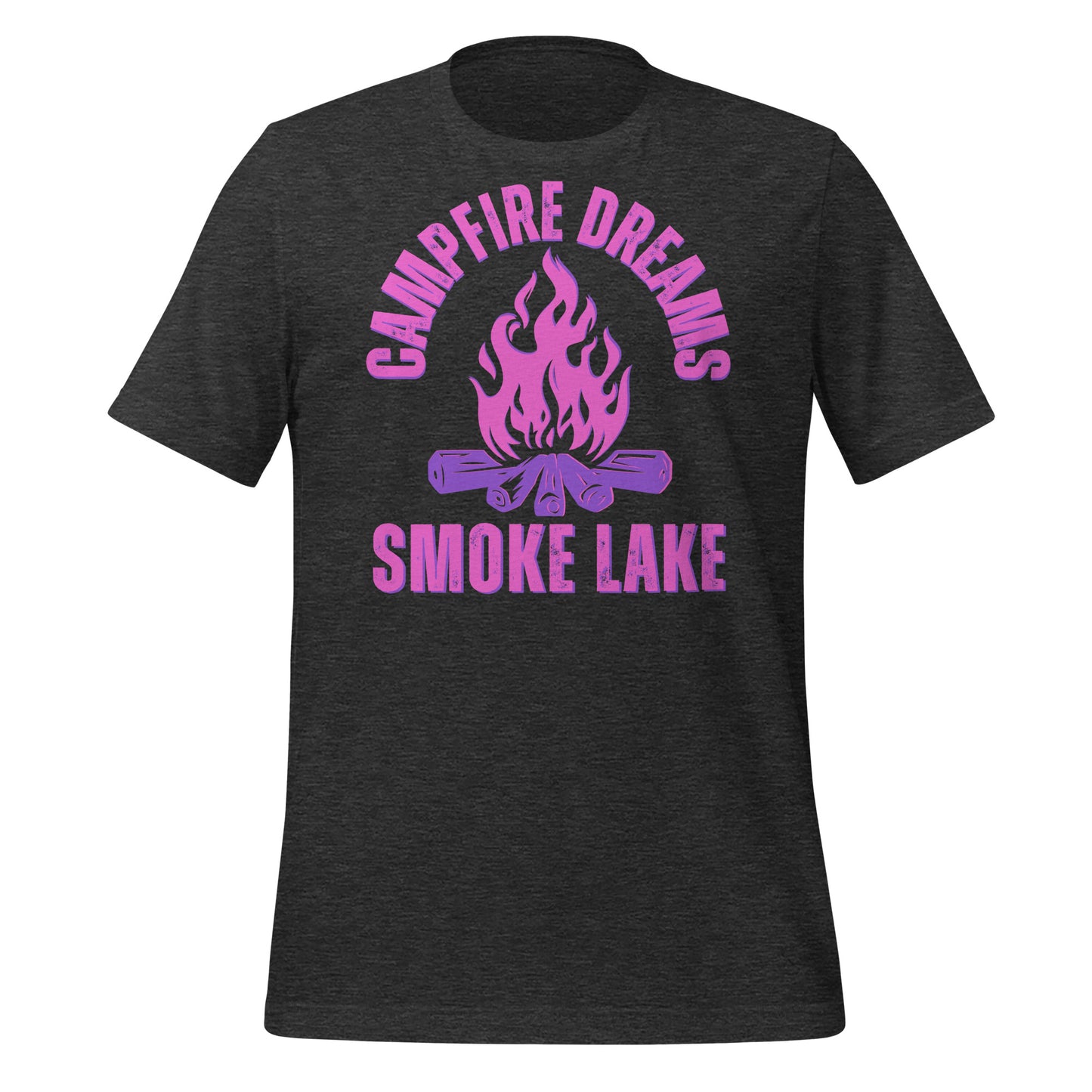 Smoke Lake Campfire Dreams Pink - Unisex t-shirt