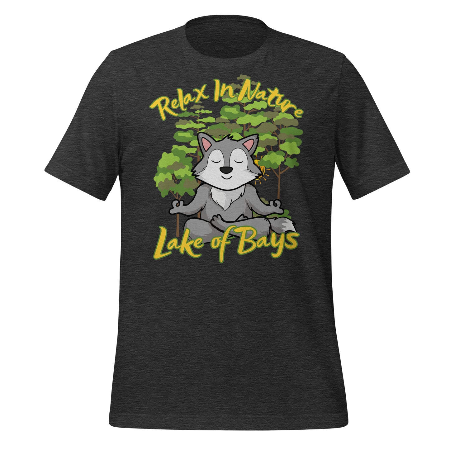 Lake of Bays Relax in Nature Wolf - Unisex t-shirt