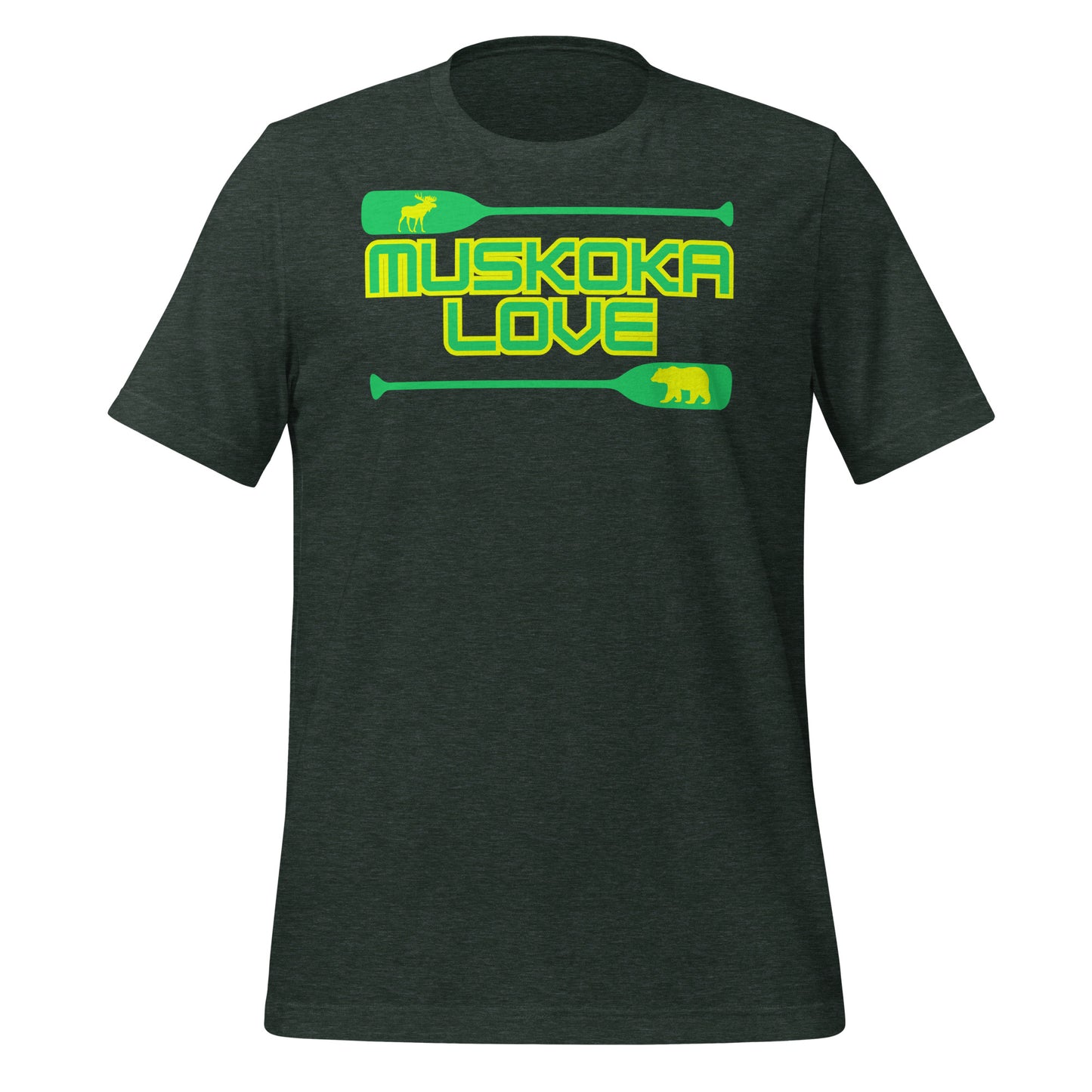 Muskoka Love Canoe Paddles - Unisex t-shirt
