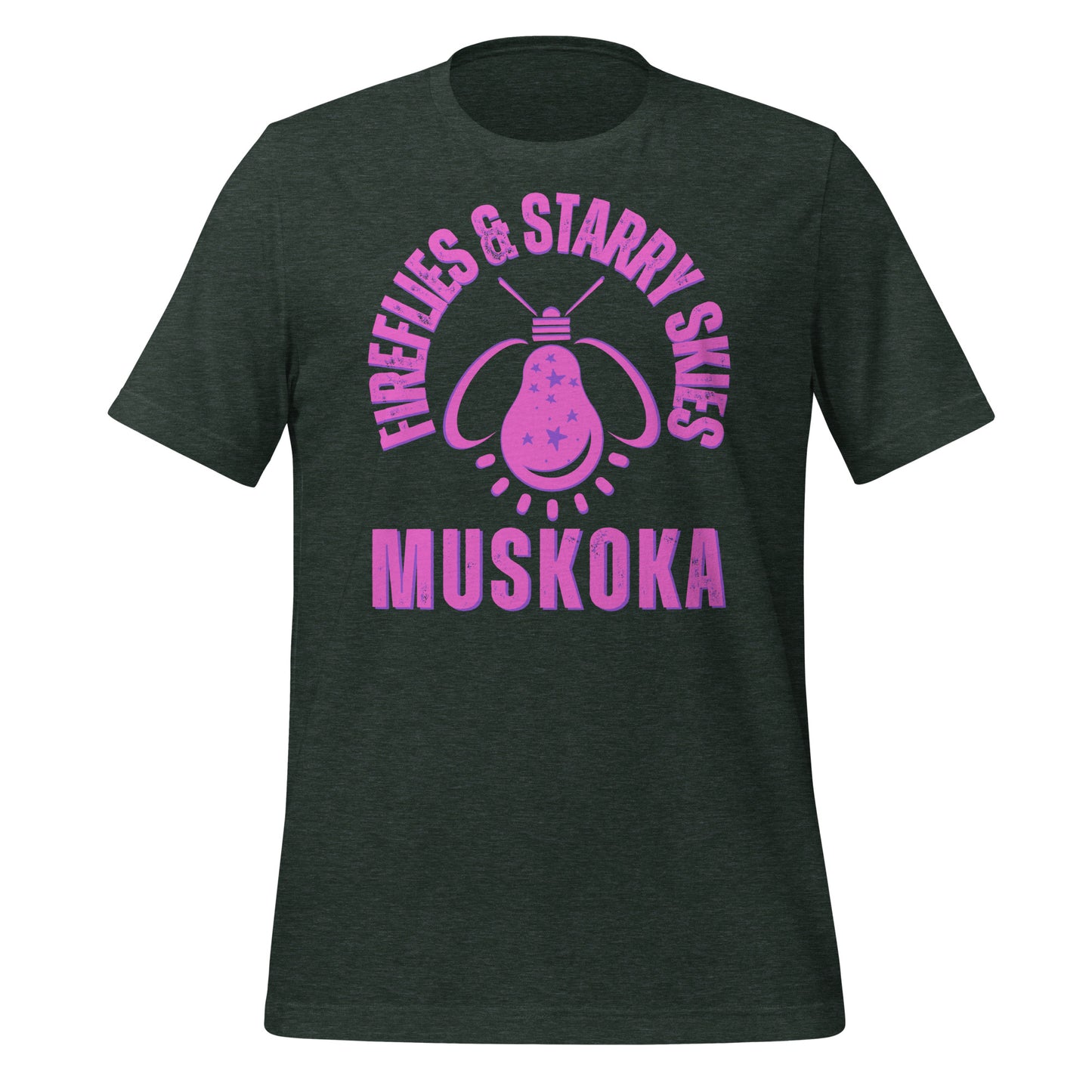 Fireflies & Starry Skies Muskoka - Unisex t-shirt
