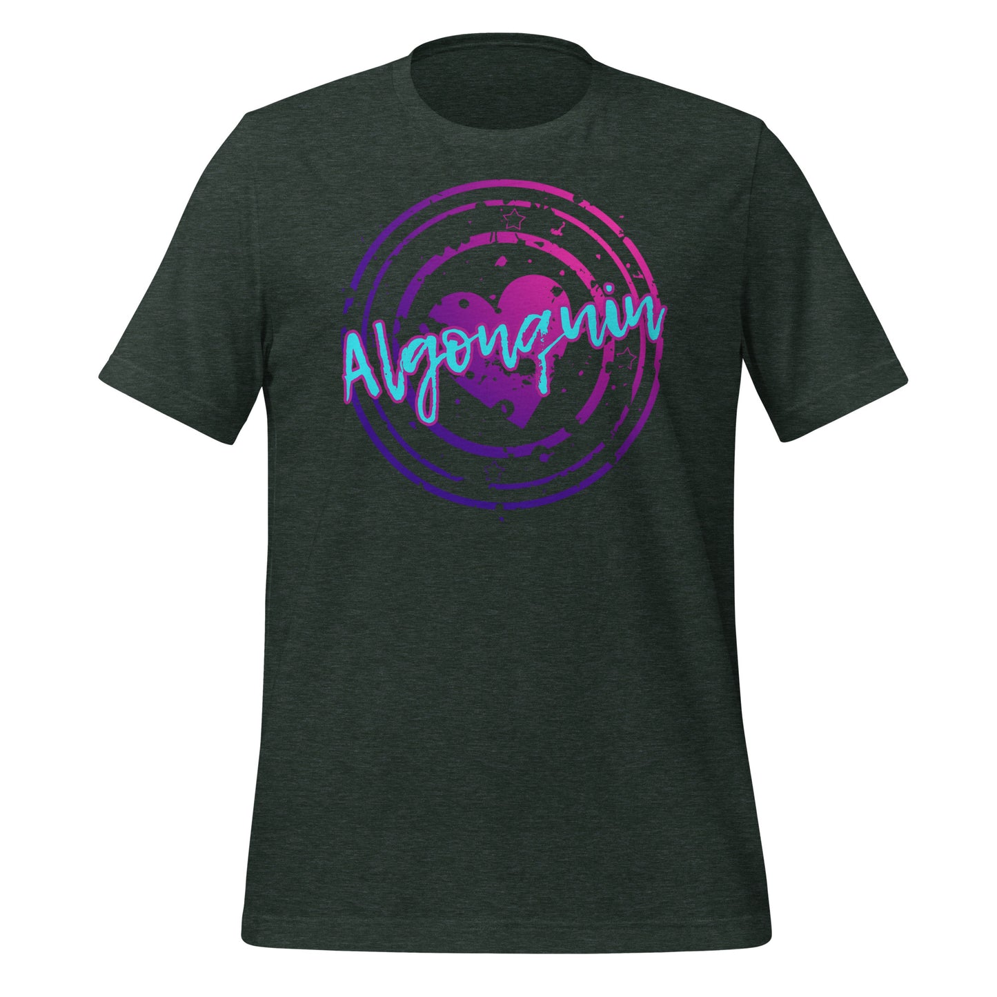 Algonquin Heart Stamp - Unisex t-shirt