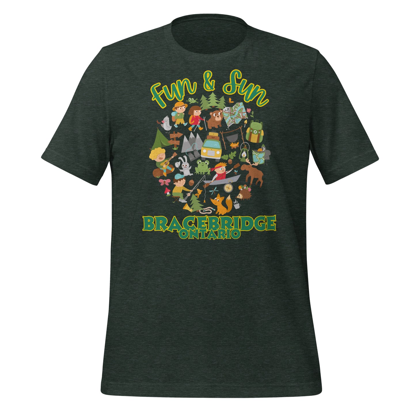 Fun & Sun Bracebridge Ontario - Unisex t-shirt