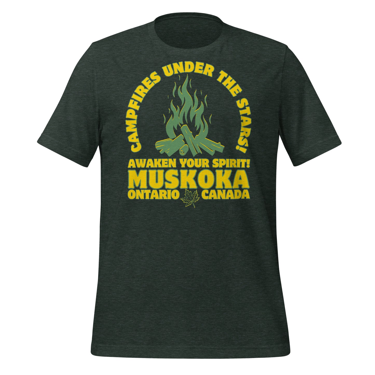 Campfires Under The Stars Muskoka - Unisex t-shirt
