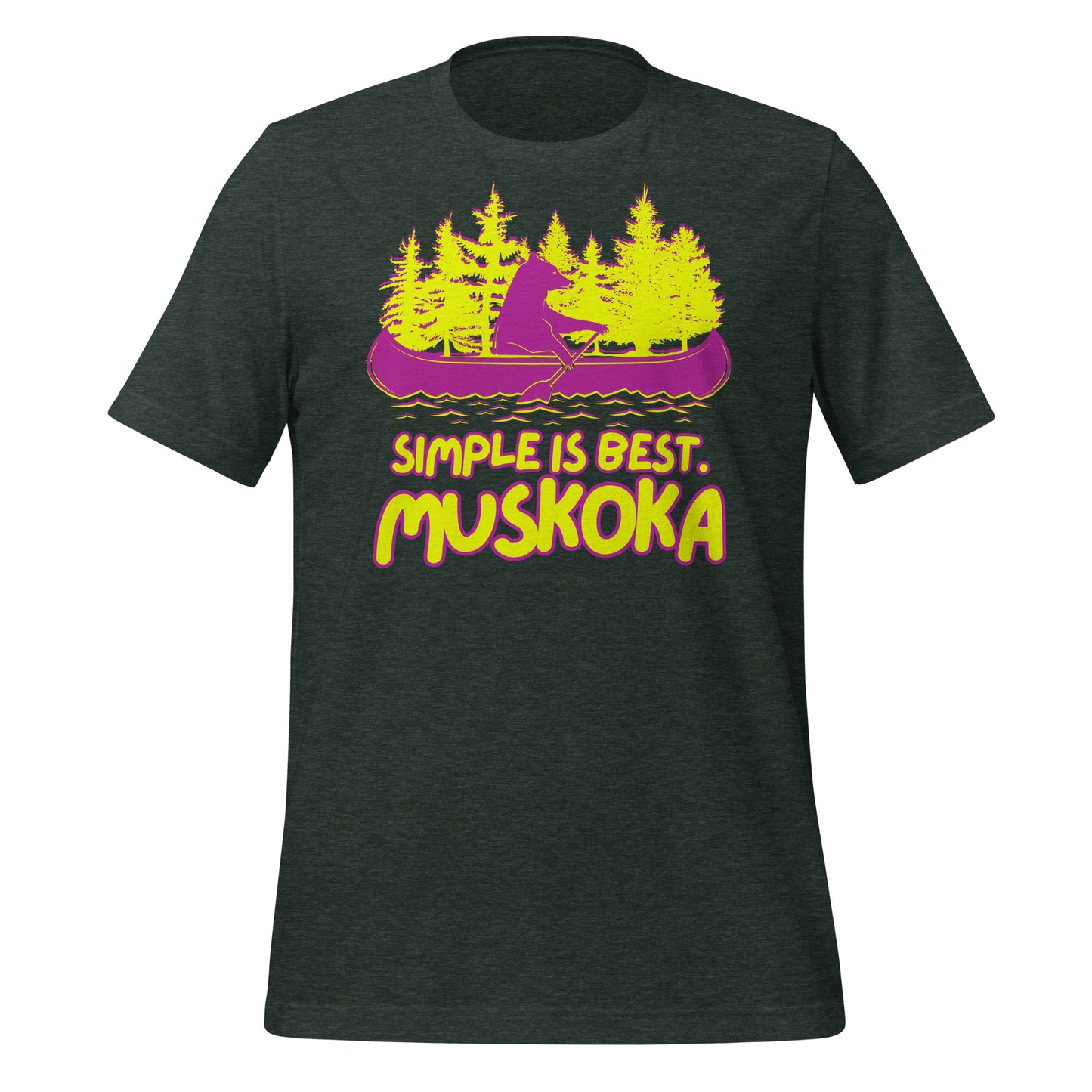 Simple Is Best Muskoka - Unisex t-shirt