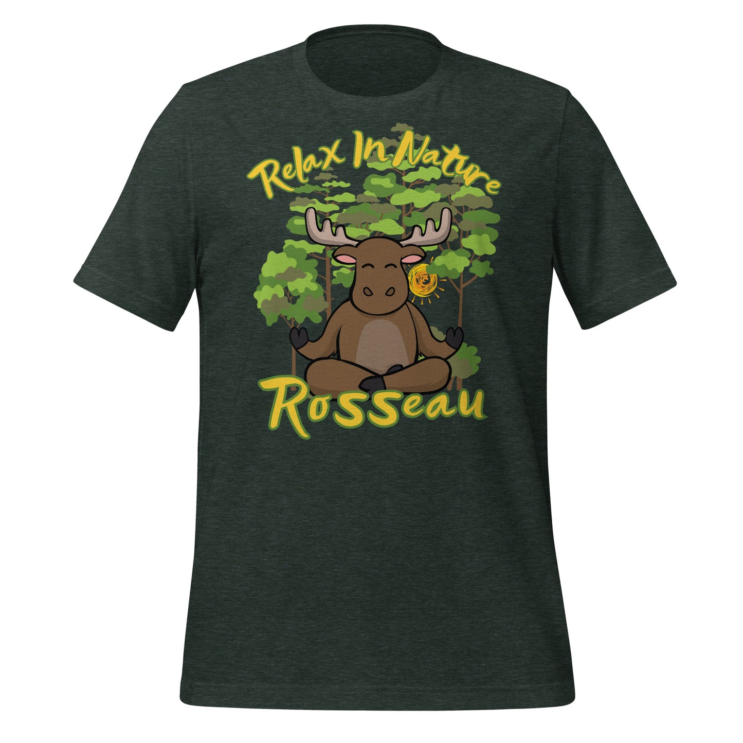 Rosseau Relax in Nature Moose - Unisex t-shirt