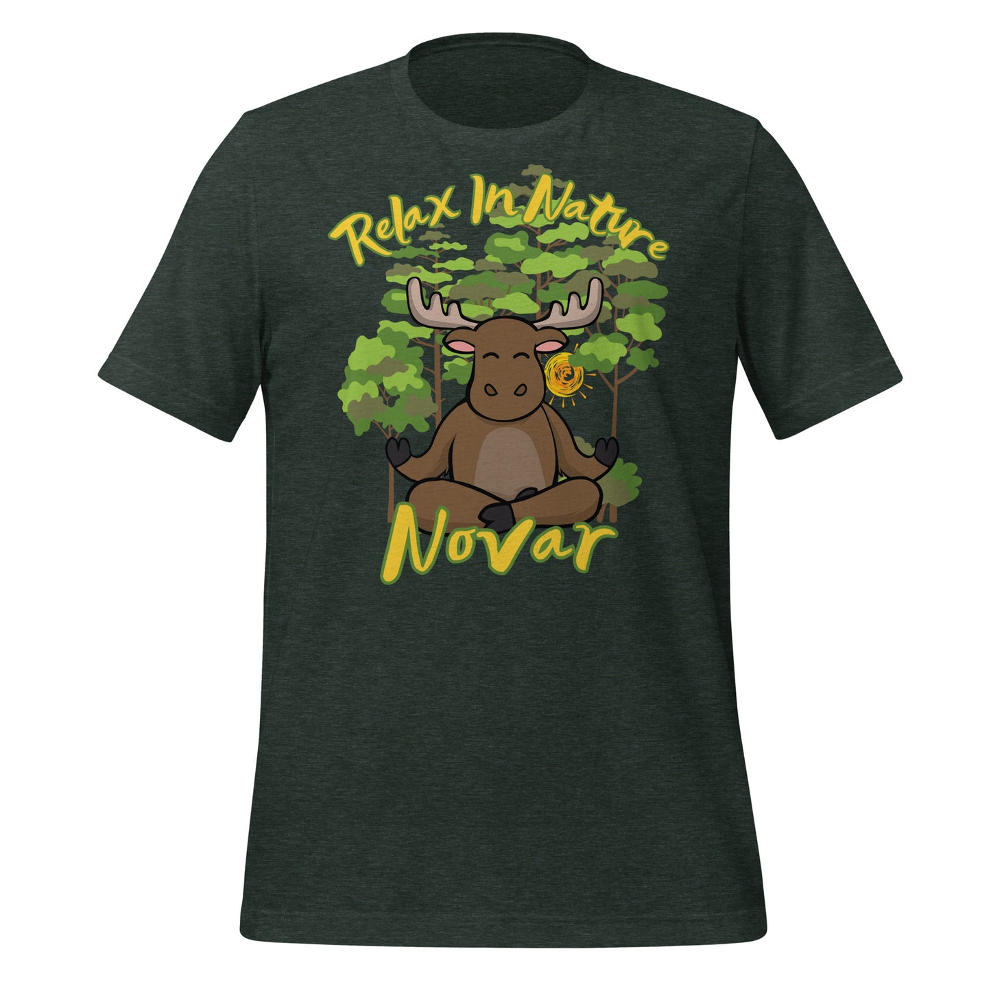 Novar Relax in Nature Moose - Unisex t-shirt