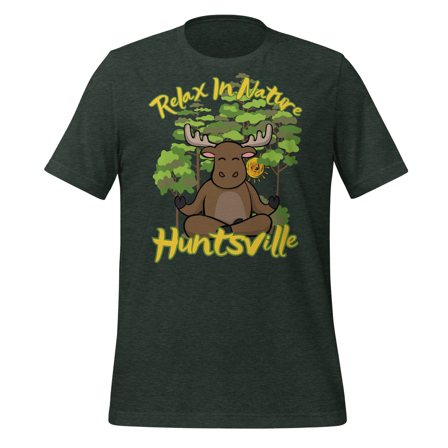 Huntsville Relax in Nature Moose - Unisex t-shirt