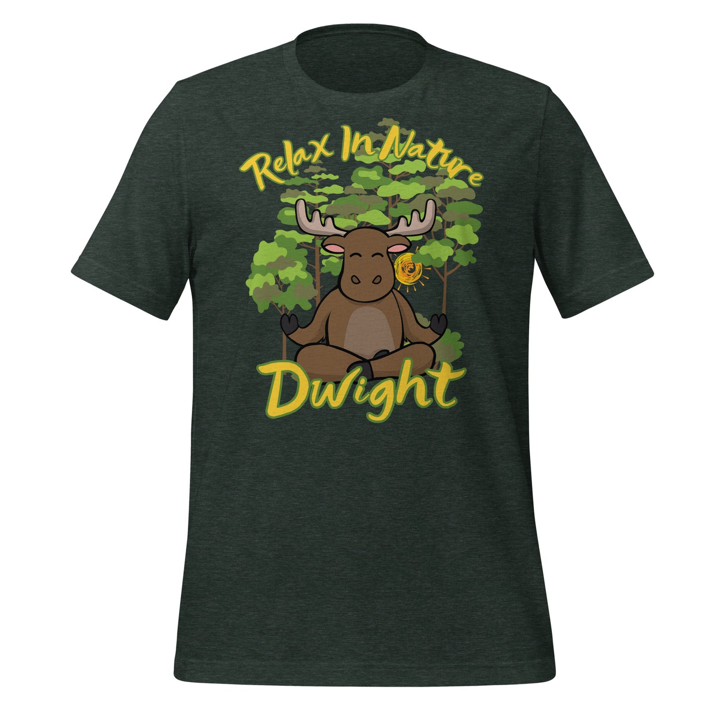 Dwight Relax in Nature Moose - Unisex t-shirt