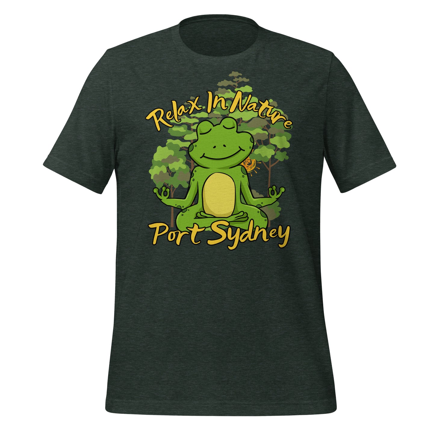 Port Sydney Relax in Nature Frog - Unisex t-shirt