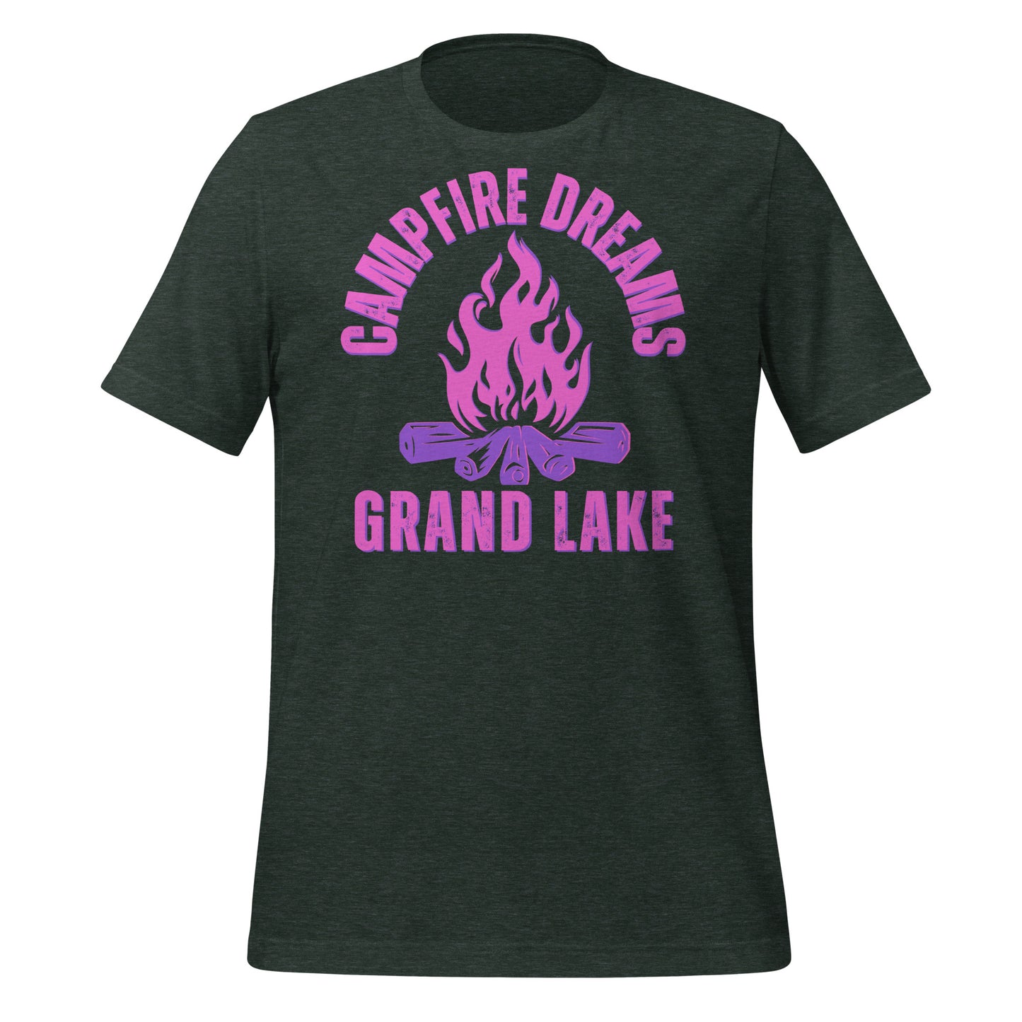 Grand Lake Campfire Dreams Pink - Unisex t-shirt