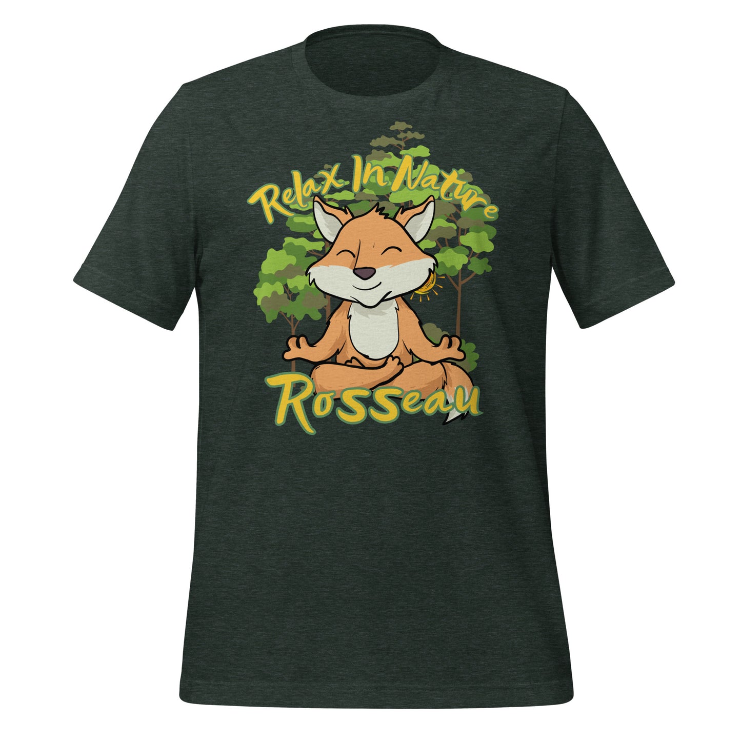 Rosseau Relax in Nature Fox - Unisex t-shirt