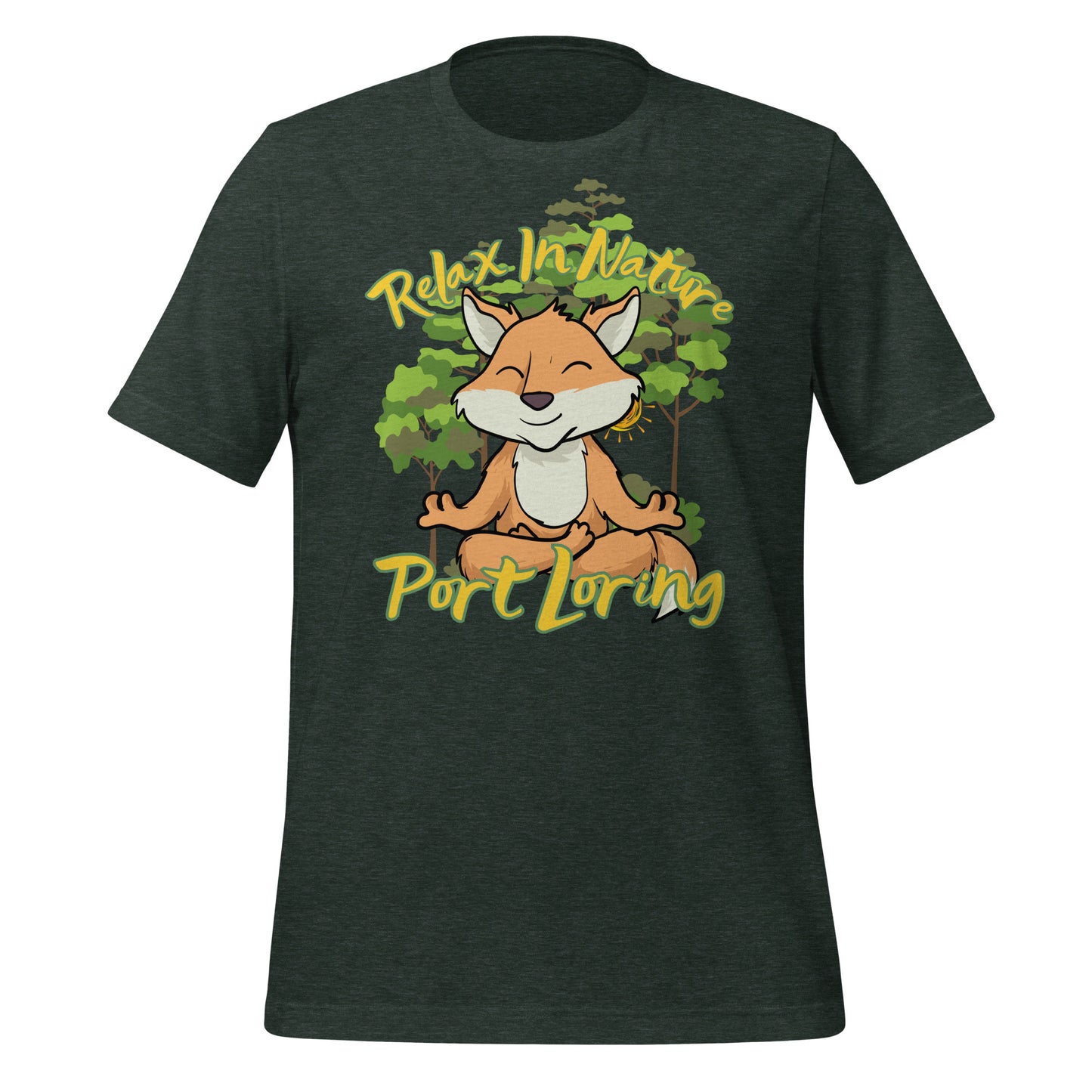Port Loring Relax in Nature Fox - Unisex t-shirt