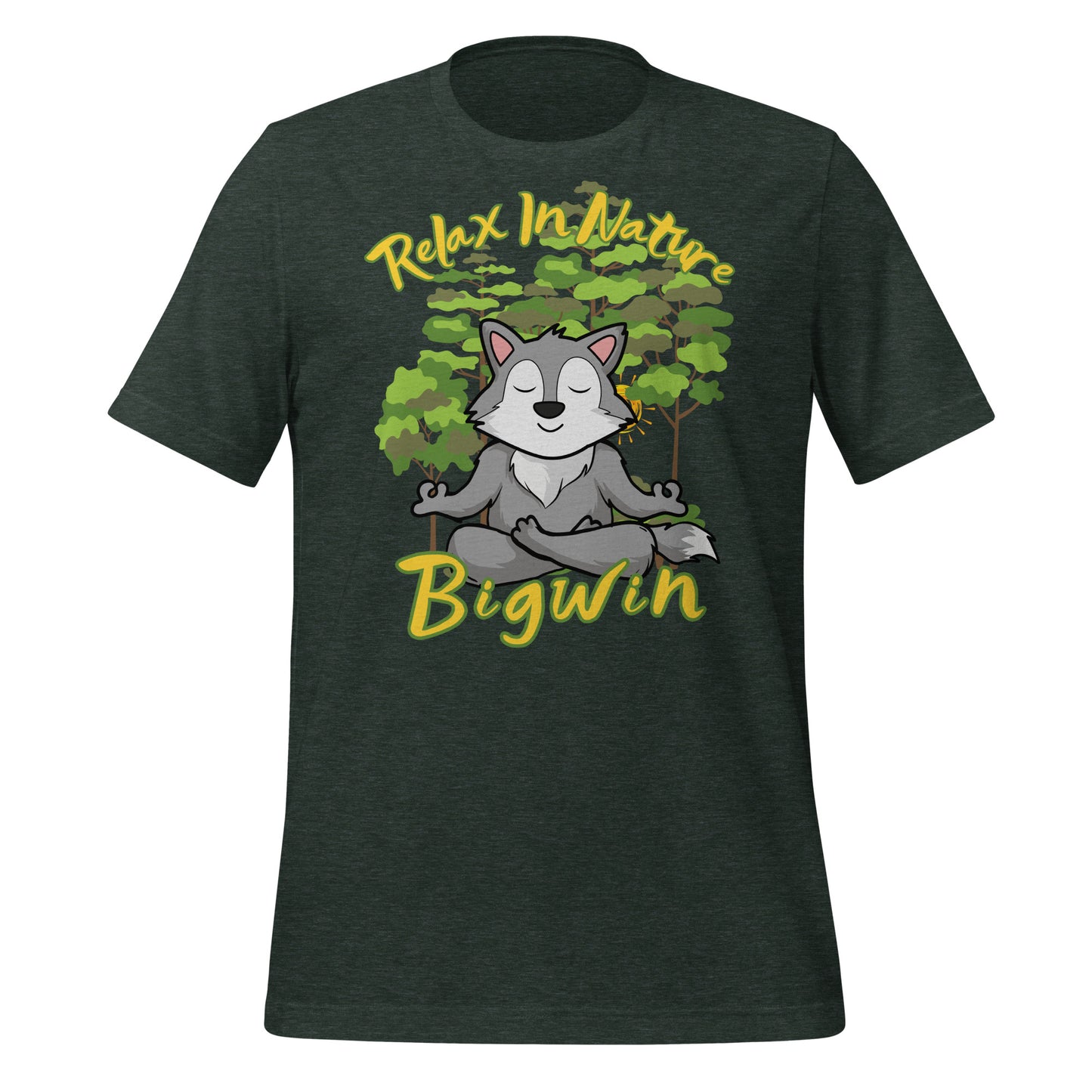 Bigwin Relax in Nature Wolf - Unisex t-shirt