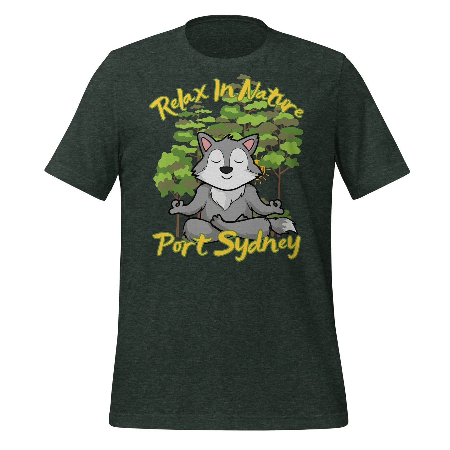 Port Sydney Relax in Nature Wolf - Unisex t-shirt