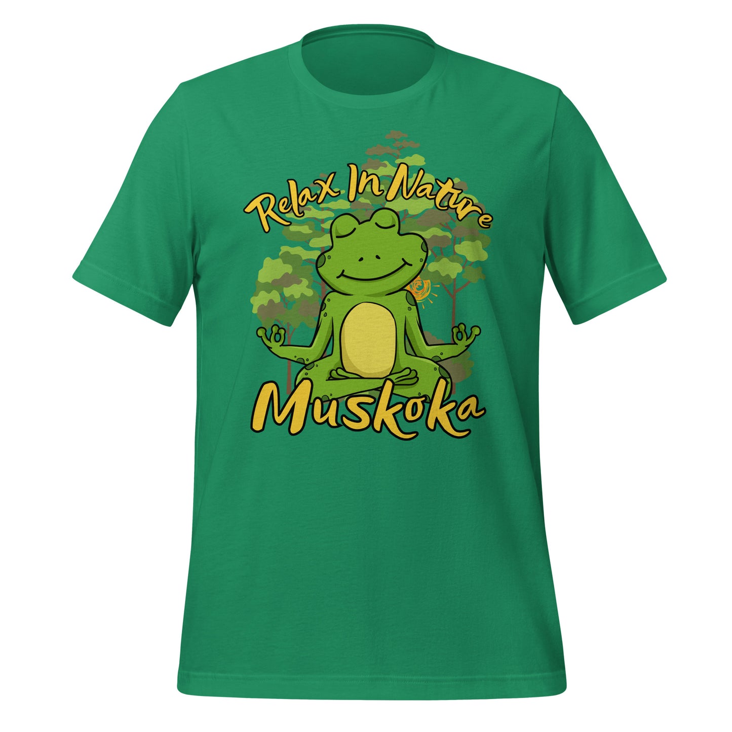 Relax in Nature Muskoka Frog - Unisex t-shirt