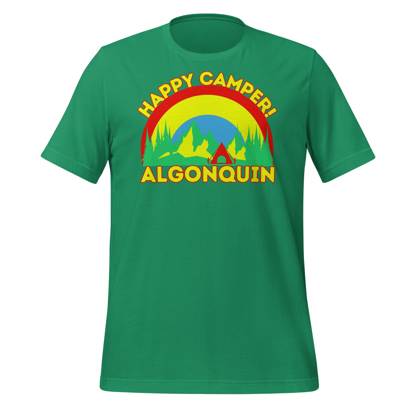 Happy Camper Algonquin Rainbow - Unisex t-shirt