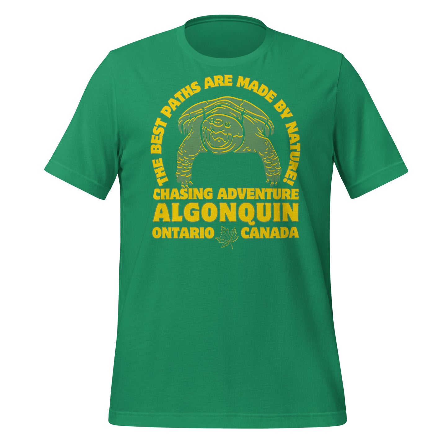 The Best Paths Are Made By Nature Algonquin - Unisex t-shirt