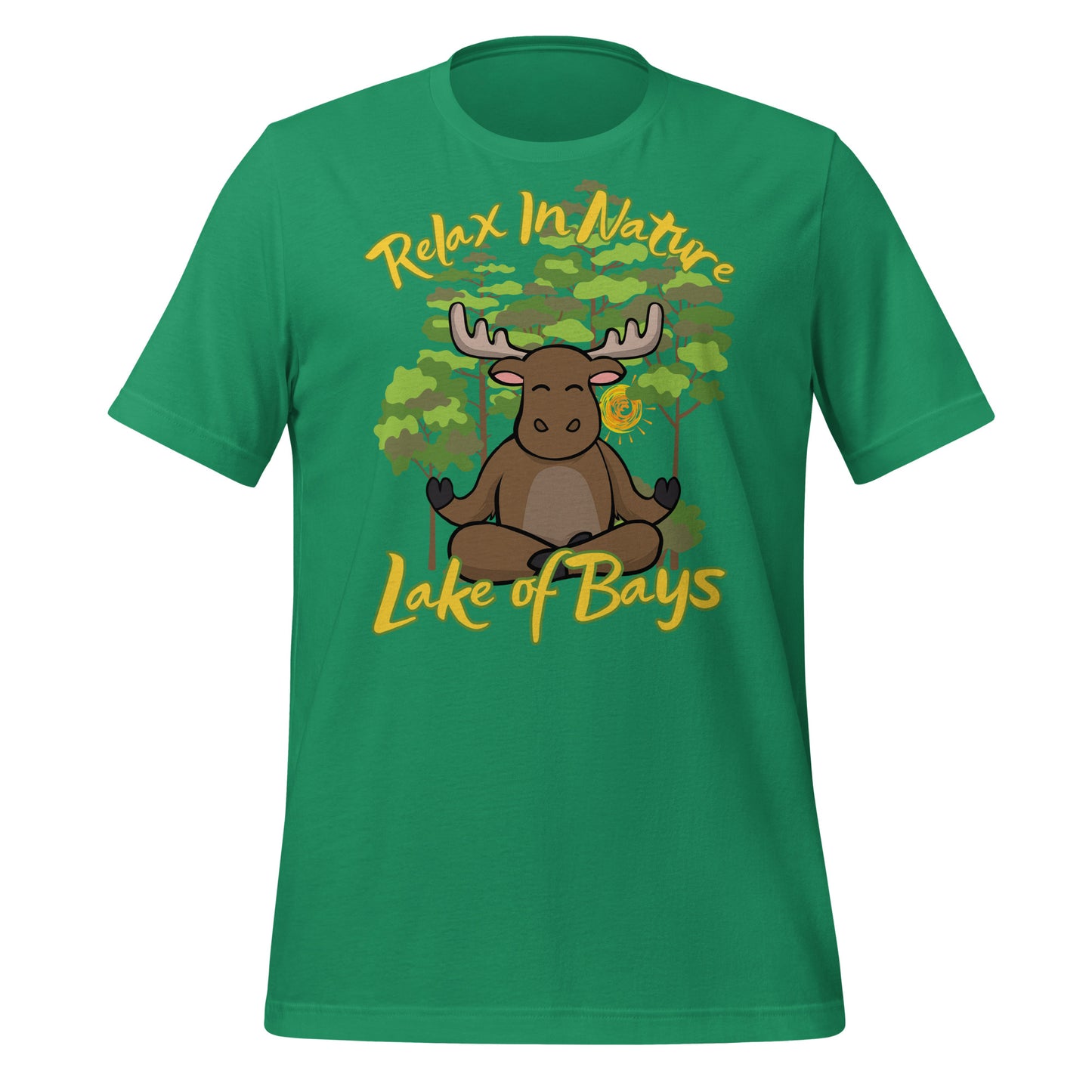 Lake of Bays Relax in Nature Moose - Unisex t-shirt