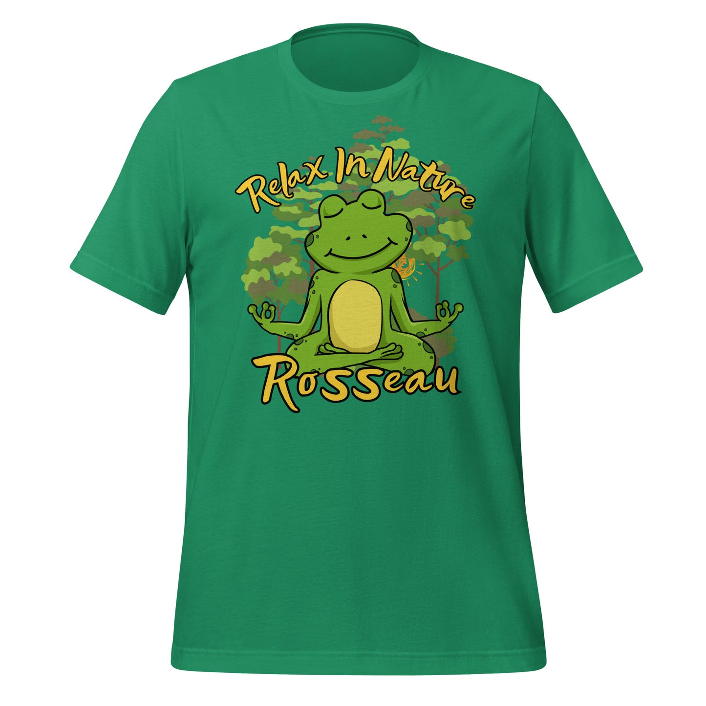 Rosseau Relax in Nature Frog - Unisex t-shirt