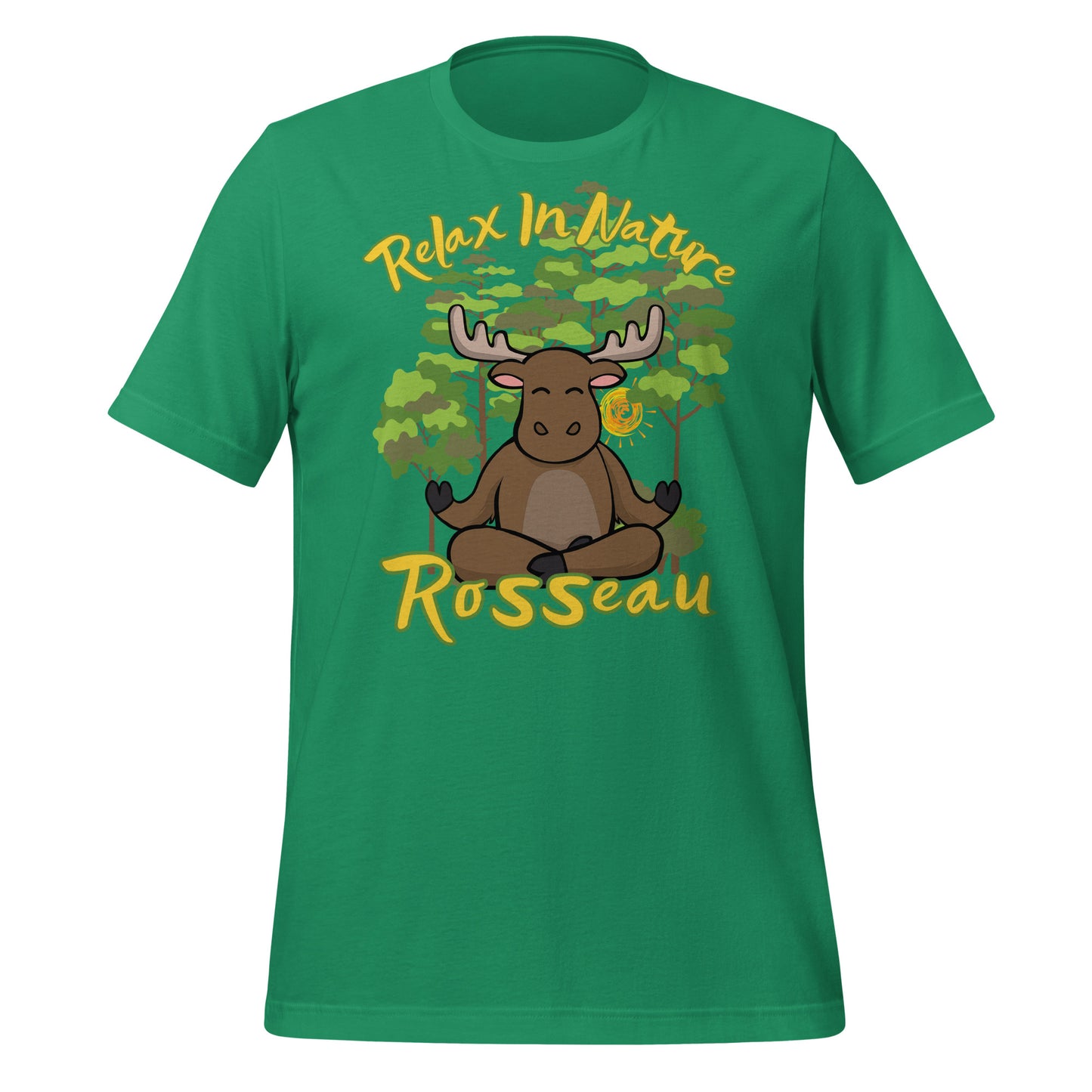 Rosseau Relax in Nature Moose - Unisex t-shirt