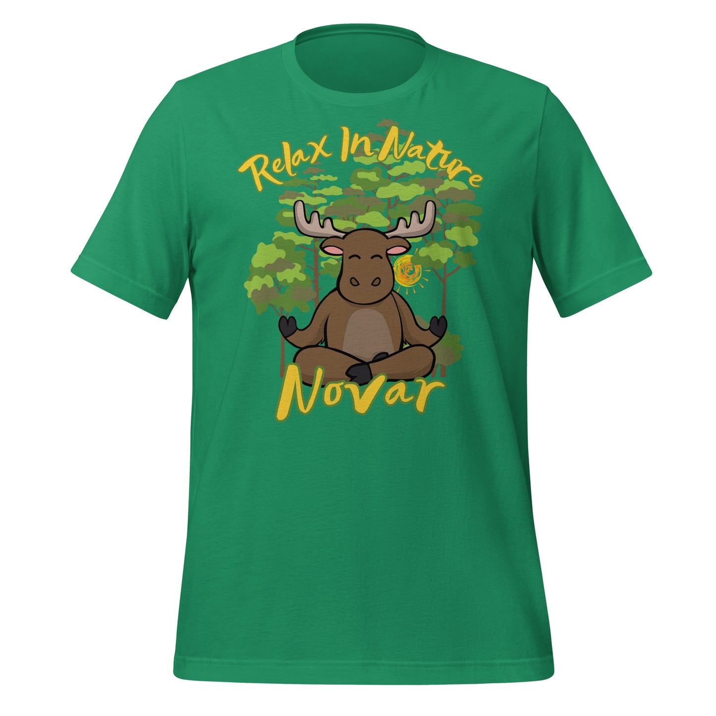 Novar Relax in Nature Moose - Unisex t-shirt