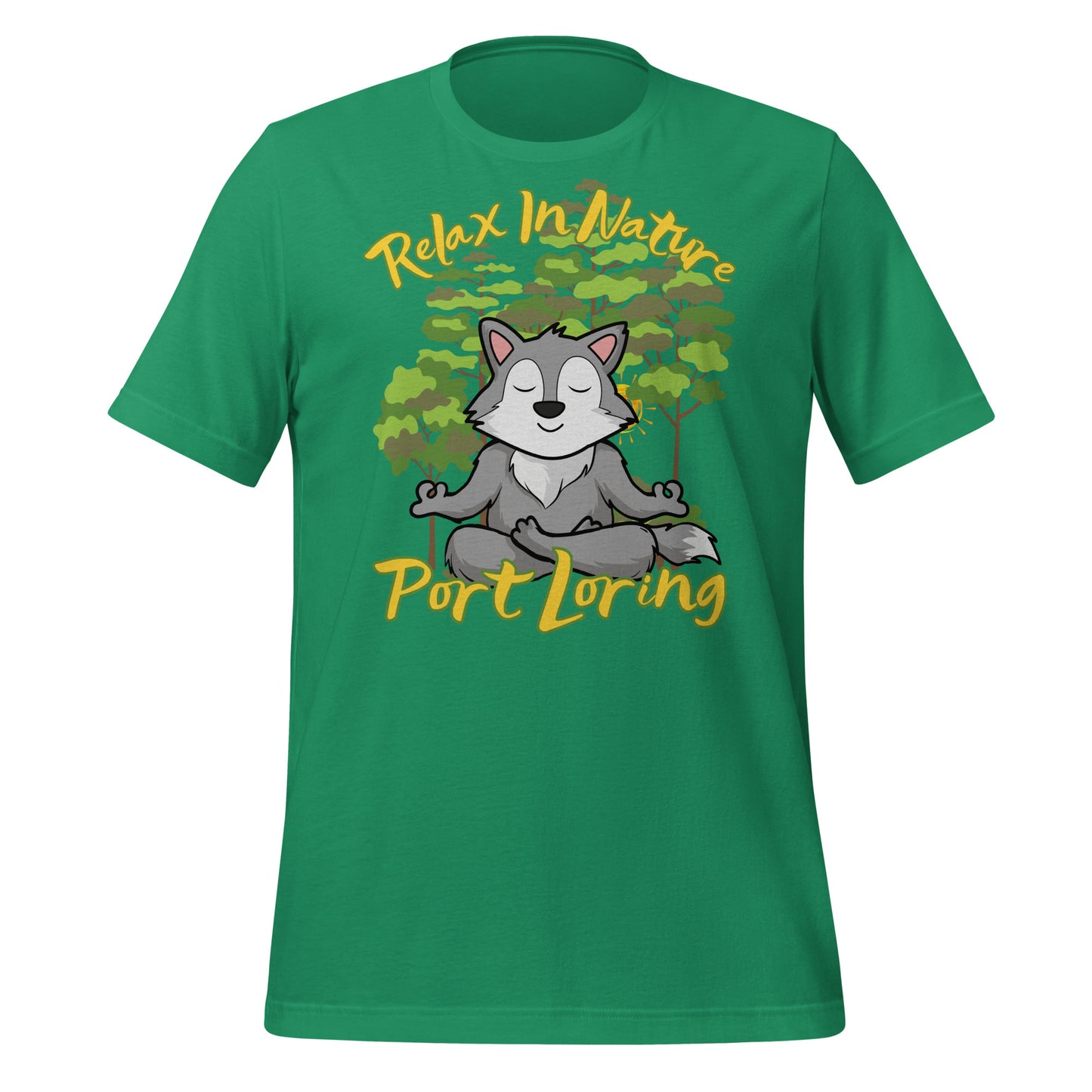 Port Loring Relax in Nature Wolf - Unisex t-shirt