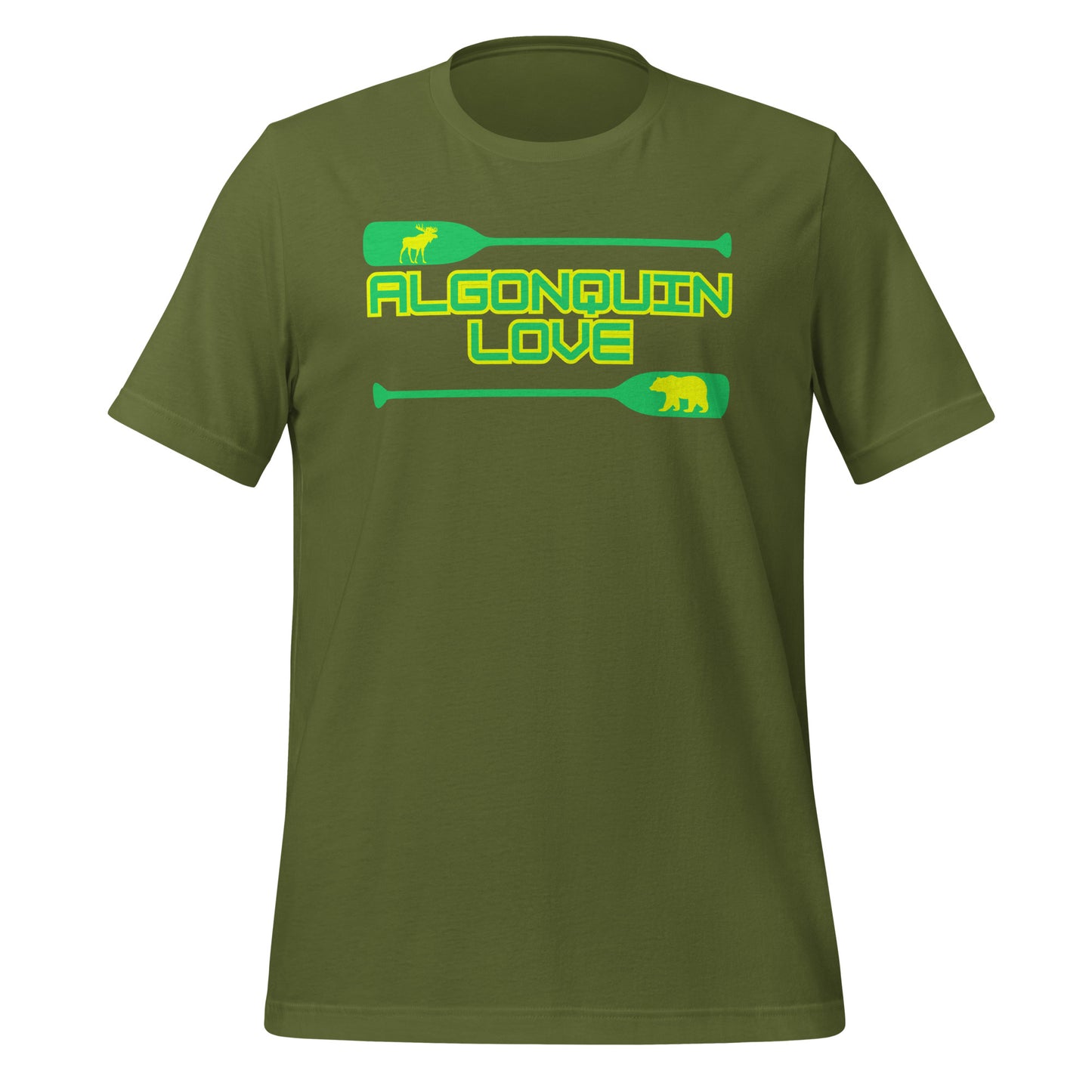 Algonquin Love Canoe Paddles - Unisex t-shirt