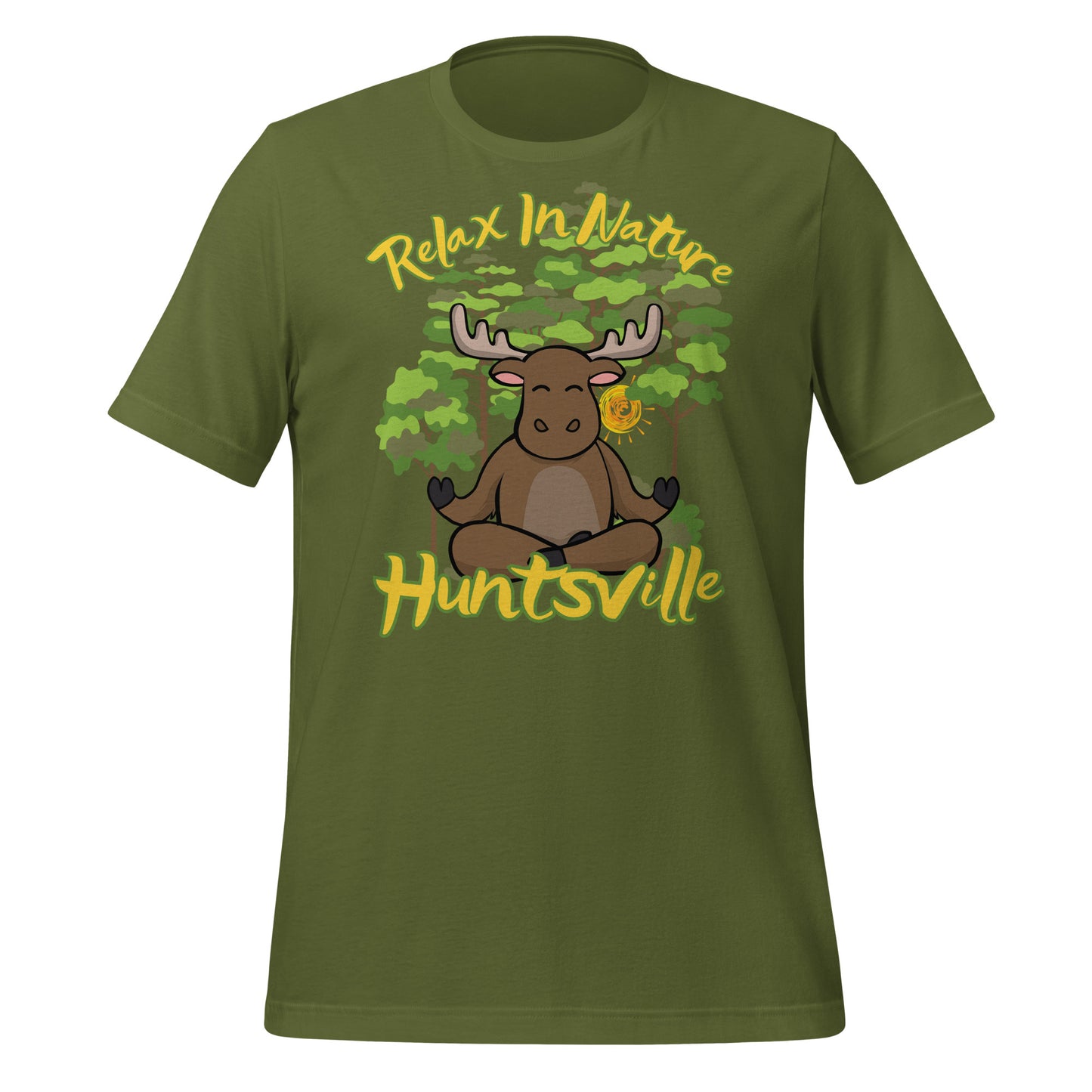 Relax in Nature Huntsville Moose - Unisex t-shirt