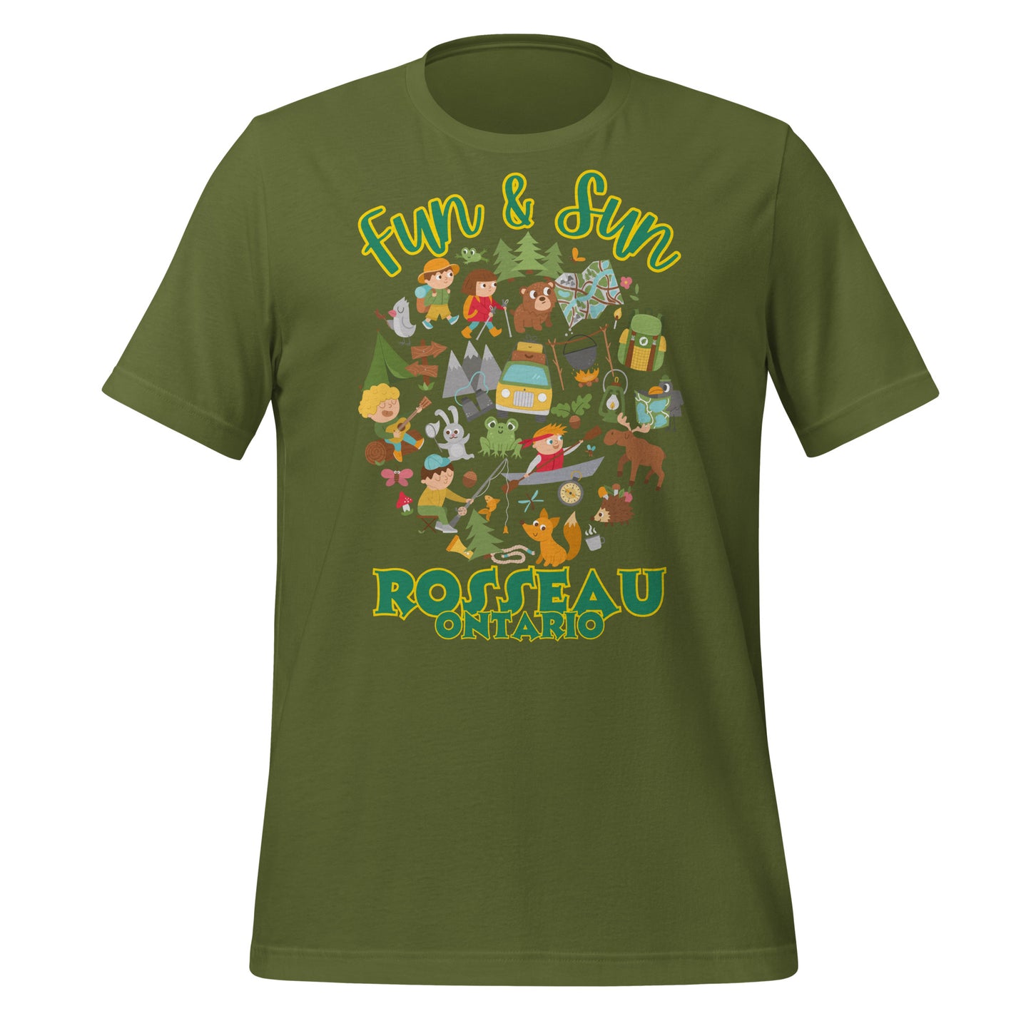 Fun & Sun Rosseau Ontario - Unisex t-shirt