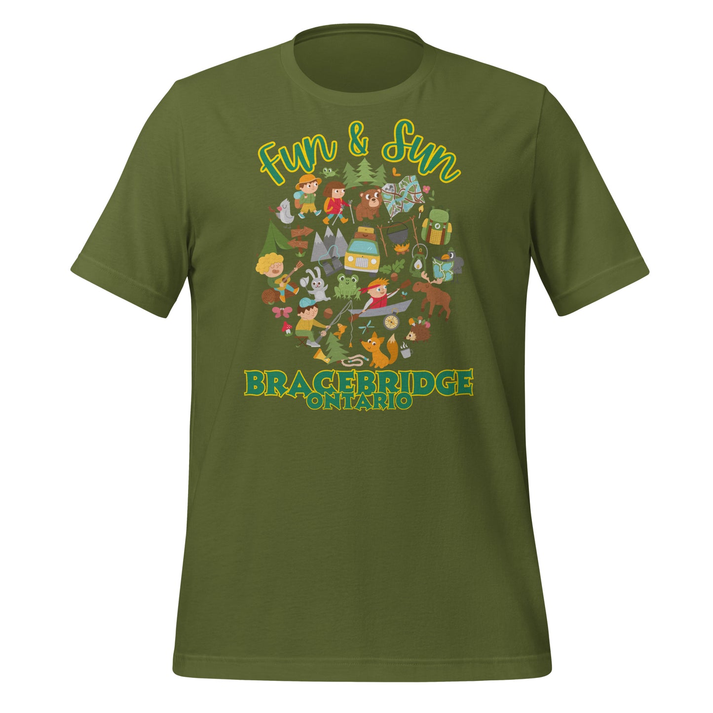 Fun & Sun Bracebridge Ontario - Unisex t-shirt