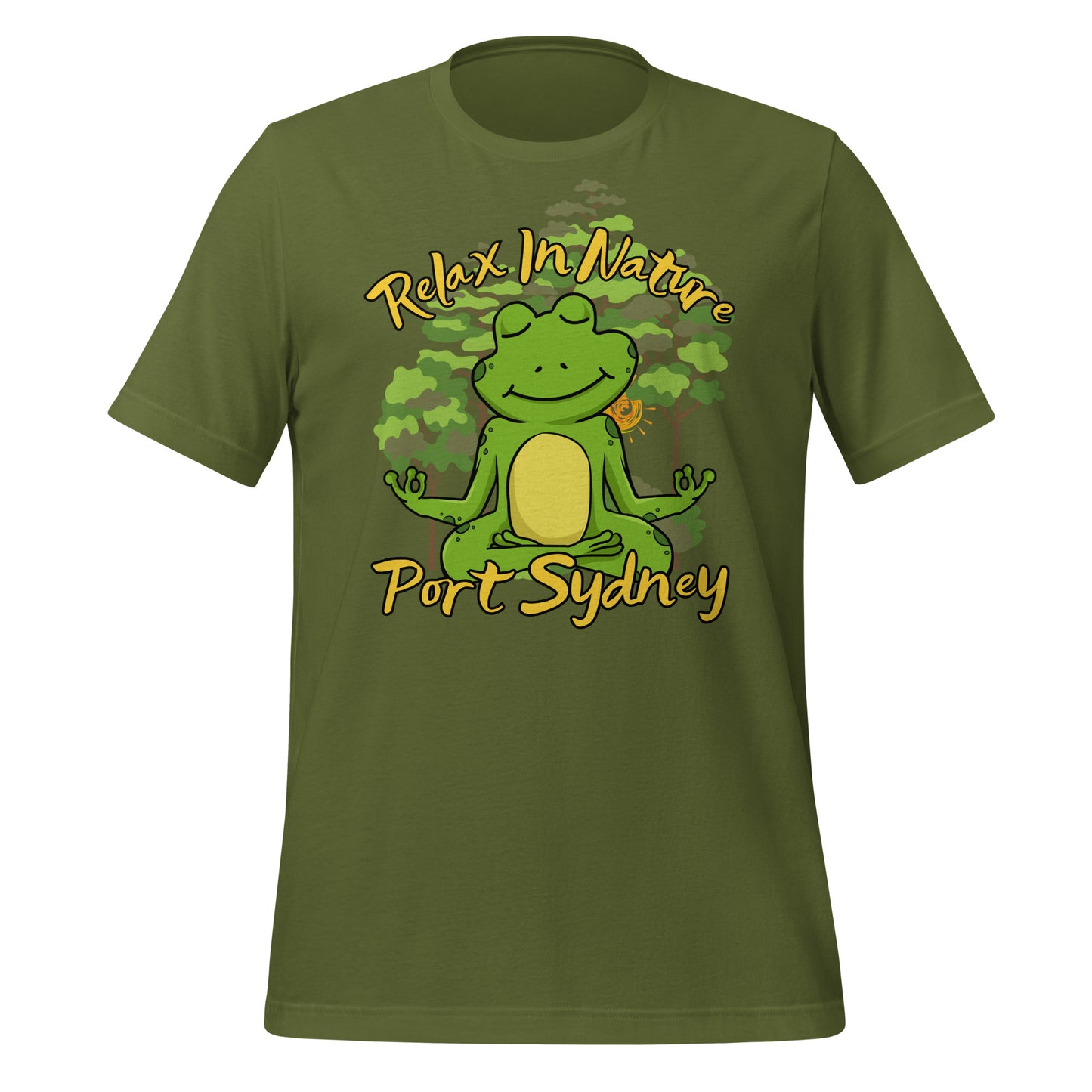Port Sydney Relax in Nature Frog - Unisex t-shirt
