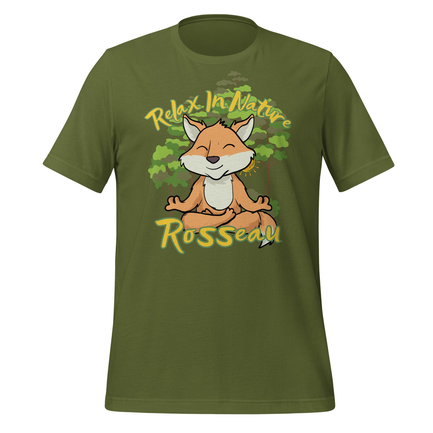 Rosseau Relax in Nature Fox - Unisex t-shirt