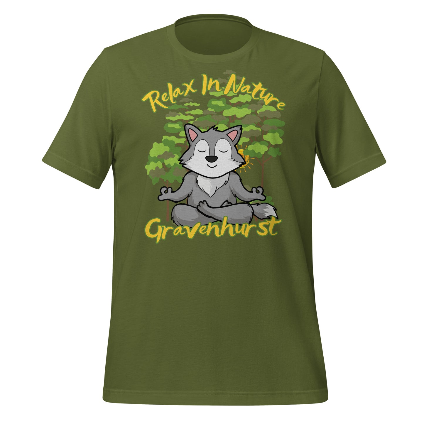 Gravenhurst Relax in Nature Wolf - Unisex t-shirt