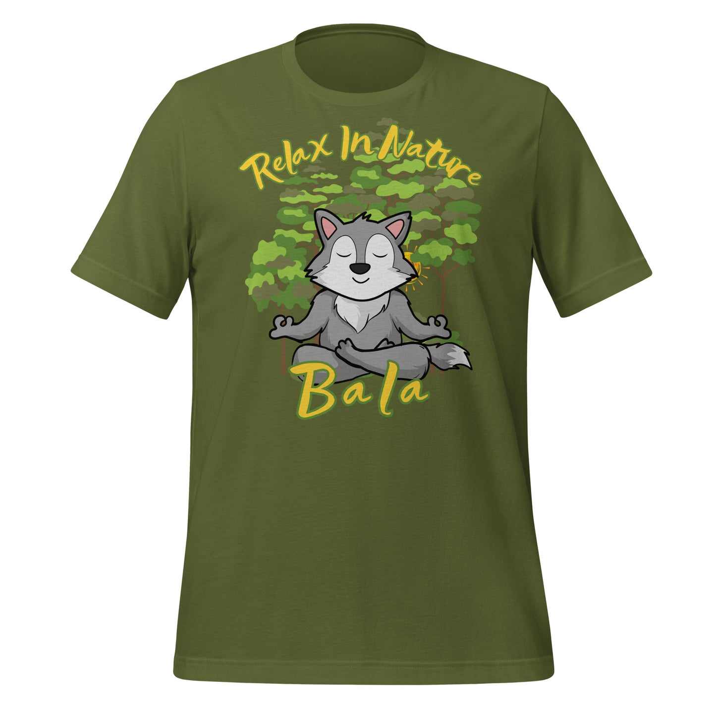 Bala Relax in Nature Wolf - Unisex t-shirt
