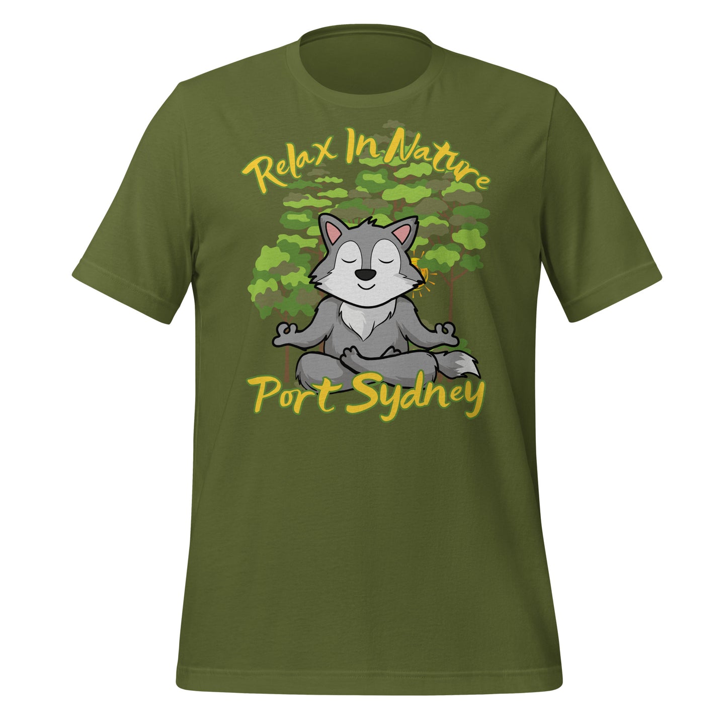 Port Sydney Relax in Nature Wolf - Unisex t-shirt