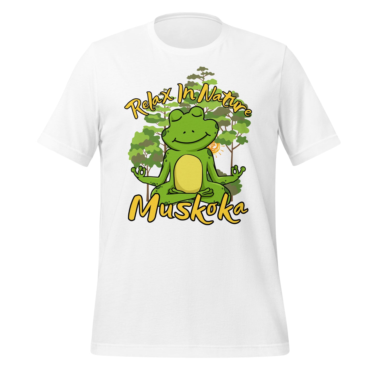 Relax in Nature Muskoka Frog - Unisex t-shirt