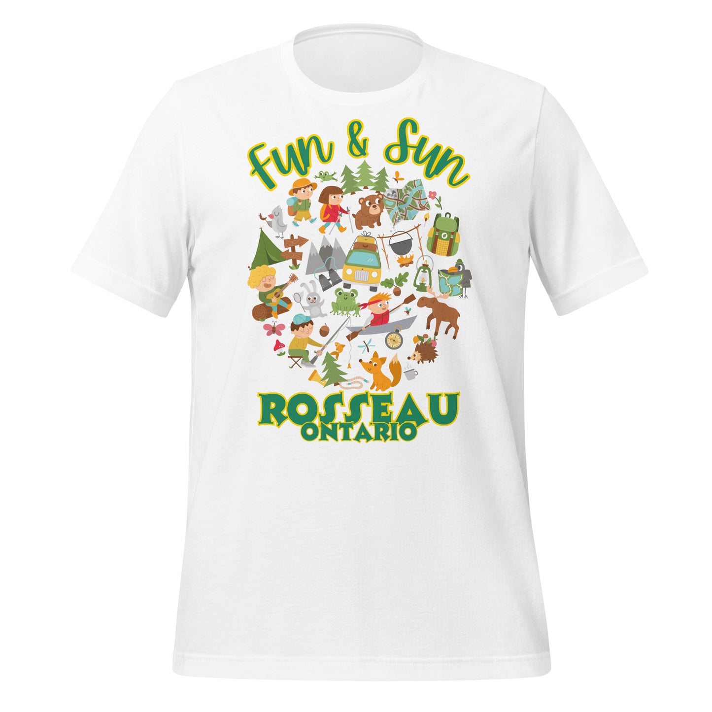 Fun & Sun Rosseau Ontario - Unisex t-shirt