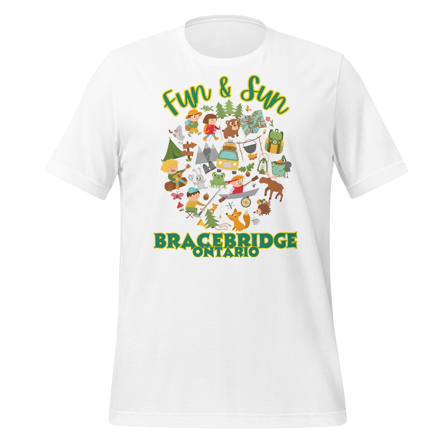 Fun & Sun Bracebridge Ontario - Unisex t-shirt
