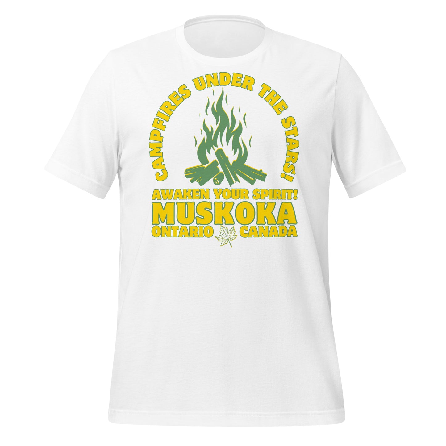 Campfires Under The Stars Muskoka - Unisex t-shirt