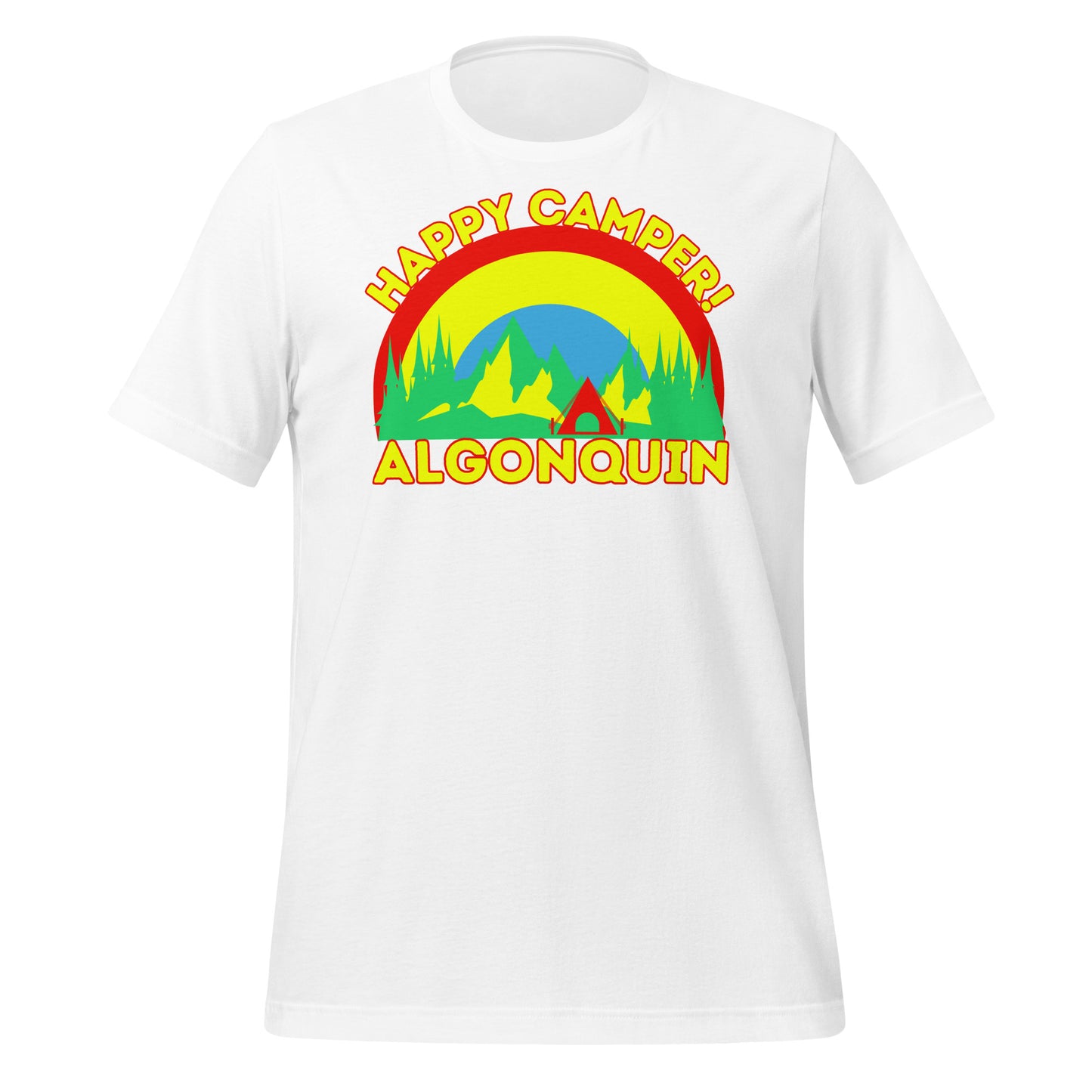 Happy Camper Algonquin Rainbow - Unisex t-shirt