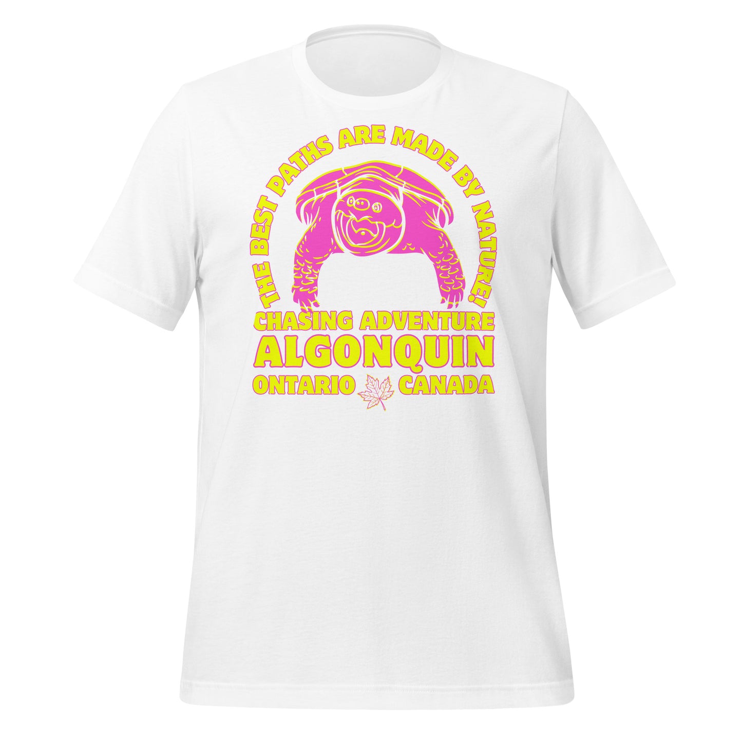 The Best Paths Are Made By Nature Algonquin - Unisex t-shirt