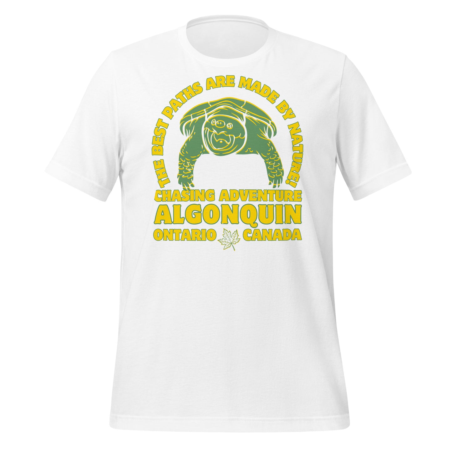 The Best Paths Are Made By Nature Algonquin - Unisex t-shirt