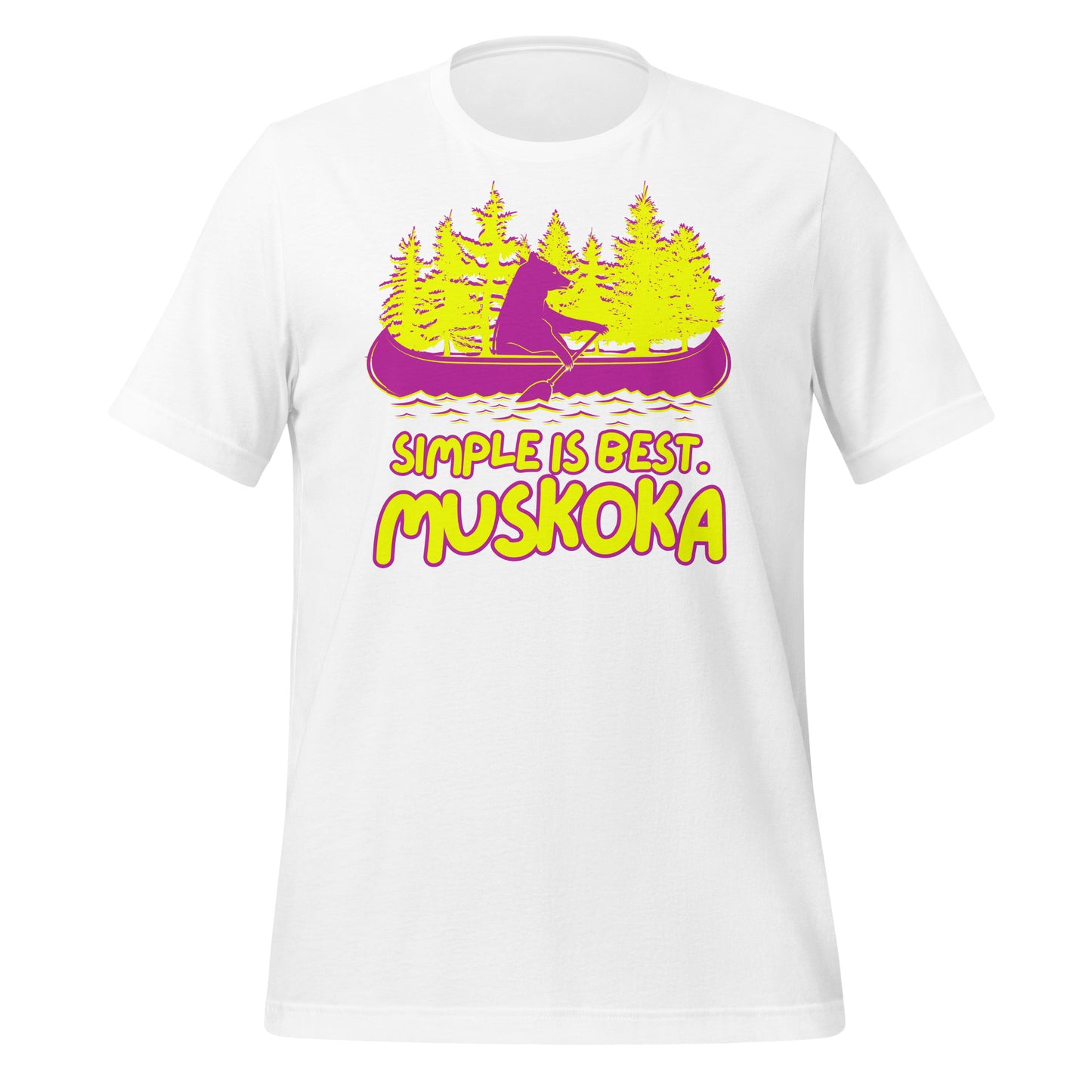 Simple Is Best Muskoka - Unisex t-shirt