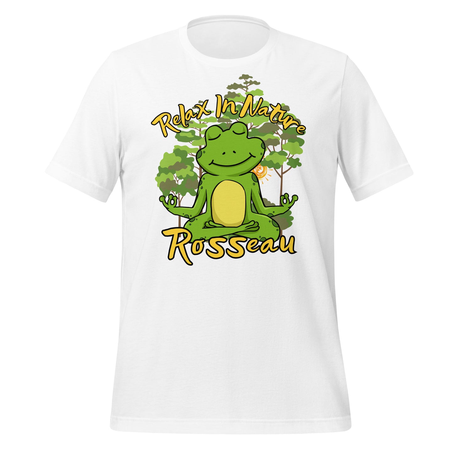 Rosseau Relax in Nature Frog - Unisex t-shirt