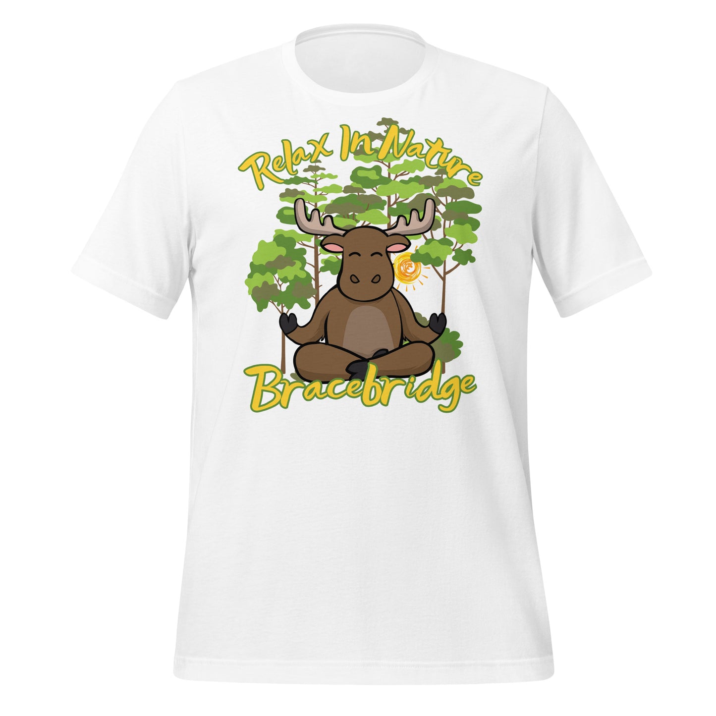 Bracebridge Relax in Nature Moose - Unisex t-shirt