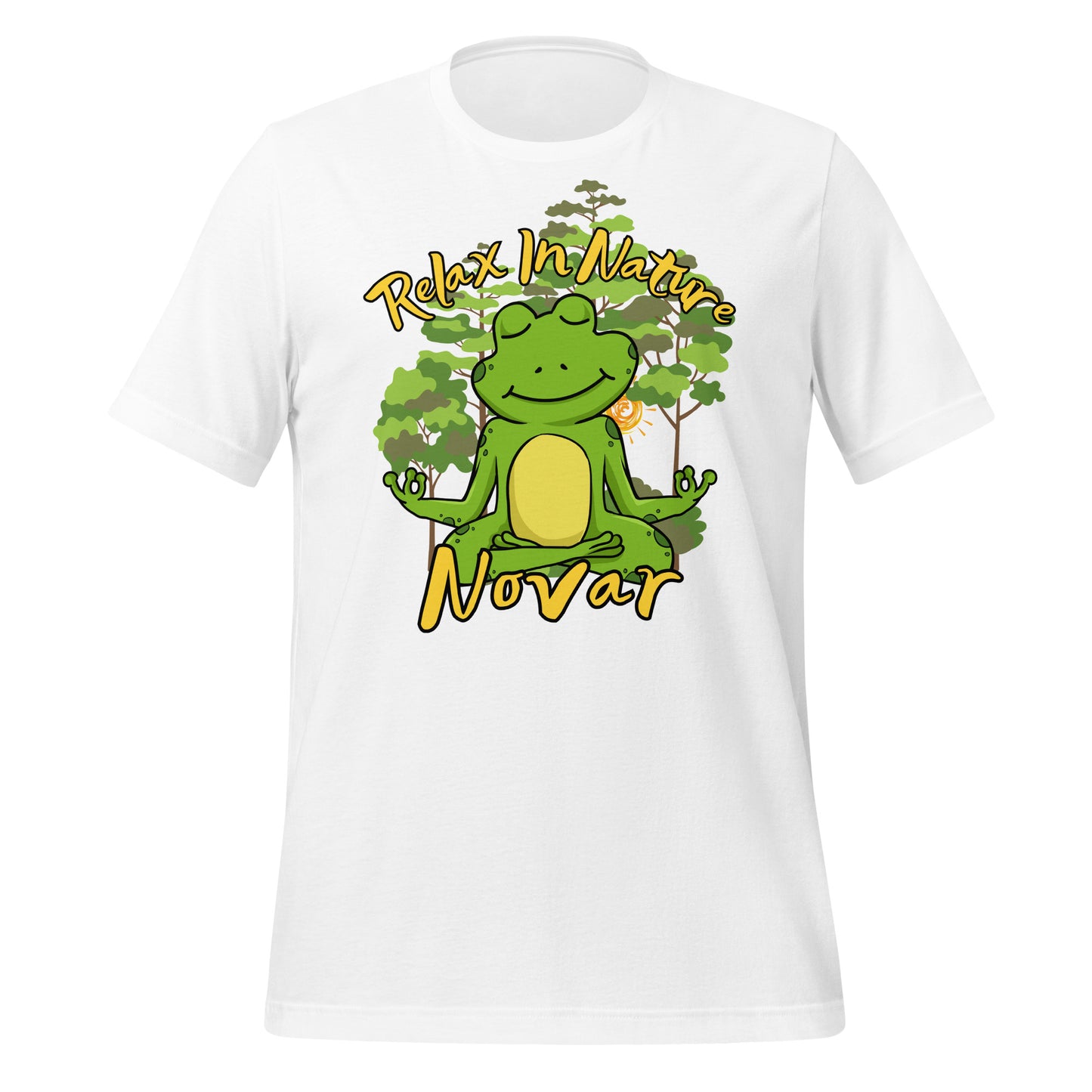 Novar Relax in Nature Frog - Unisex t-shirt